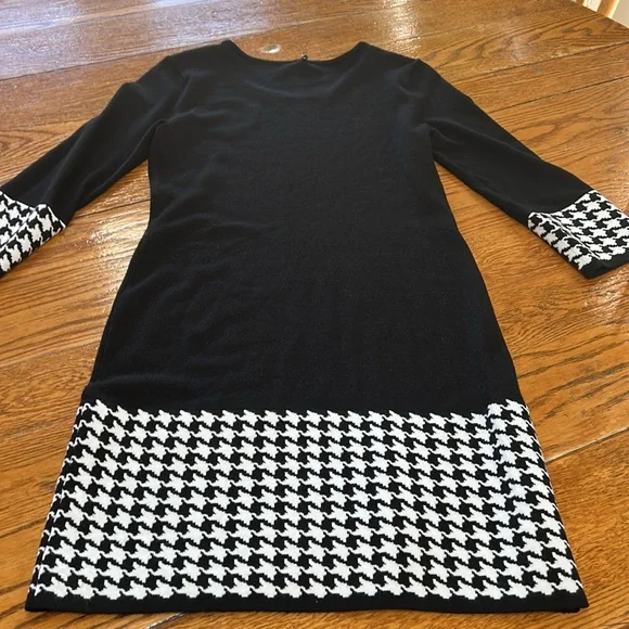 99 Jane Street black and houndstooth sweater dress. Great condition. Size Small - Picture 11 of 12